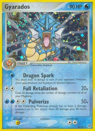 Gyarados - Holofoil Deoxys - Holo Rare