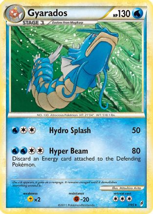 Gyarados - Reverse Holofoil Call of Legends - Holo Rare