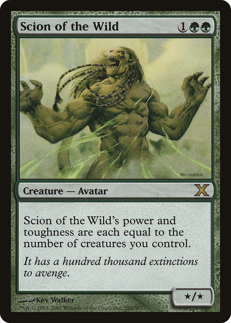 Scion of the Wild (10E-295) - Tenth Edition