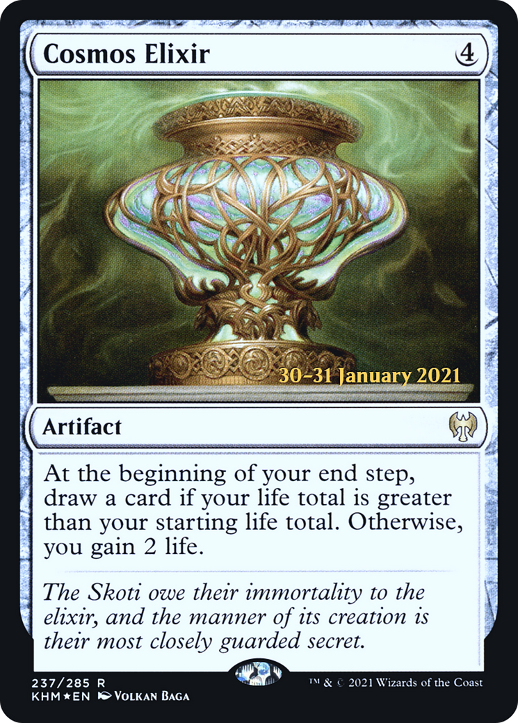 Cosmos Elixir (PRE-237) - Kaldheim Promos Foil