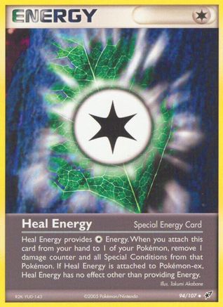 Heal Energy - Reverse Holofoil Deoxys - Uncommon