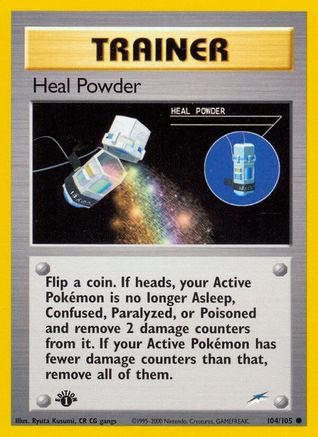 Heal Powder 104 - 1st Edition Neo Destiny - Common