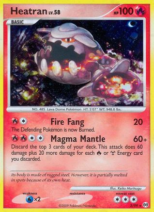 Heatran - Holofoil Arceus - Holo Rare