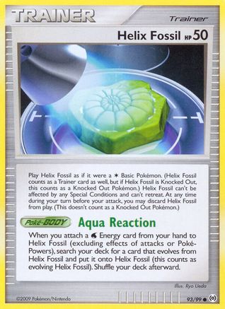 Helix Fossil 093 Arceus - Common