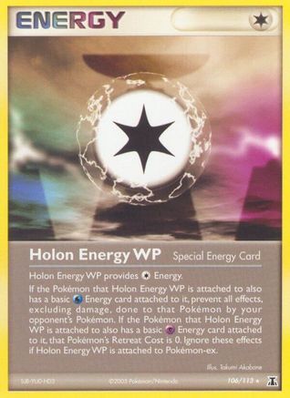 Holon Energy WP 106 - Reverse Holofoil Delta Species - Rare