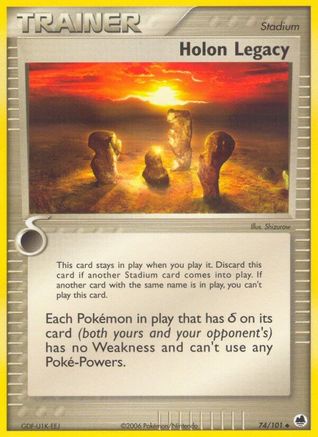 Holon Legacy - Reverse Holofoil Dragon Frontiers - Uncommon
