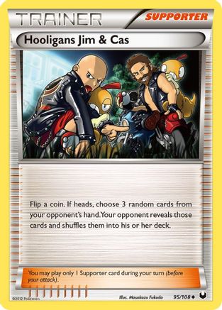 Hooligans Jim & Cas/108 Dark Explorers - Uncommon