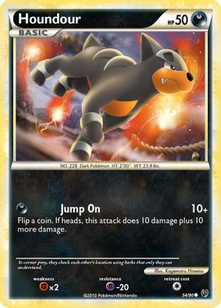 Houndour (54) (54) 054/90 Undaunted - Common