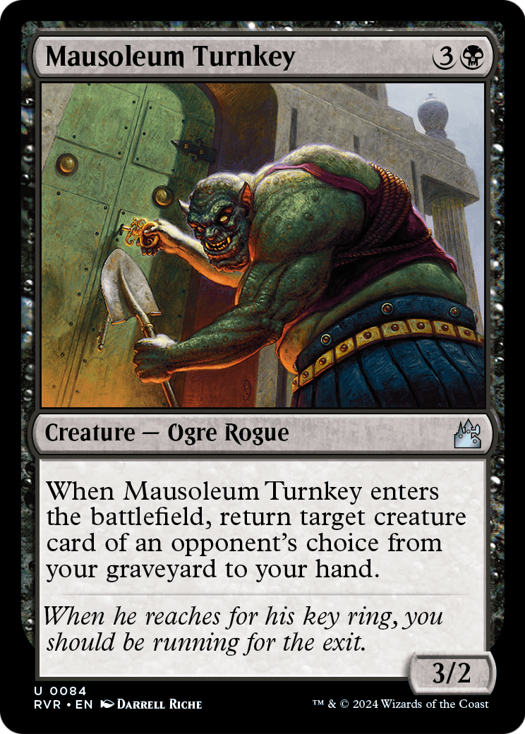Mausoleum Turnkey (RVR-084) - Ravnica Remastered Foil