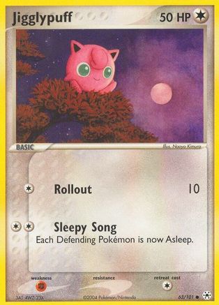 Jigglypuff 063 Hidden Legends - Common