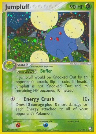 Jumpluff 011 - Holofoil Team Rocket Returns - Holo Rare