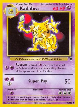 Kadabra Legendary Collection - Uncommon