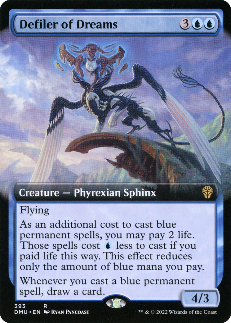 Defiler of Dreams (Extended Art) (DMU-393) - Dominaria United: (Extended Art) Foil