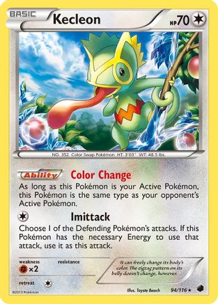 Kecleon Plasma Freeze - Rare