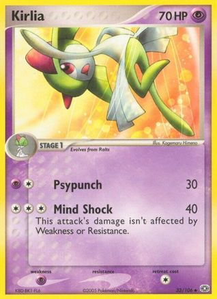 Kirlia - Reverse Holofoil Emerald - Uncommon