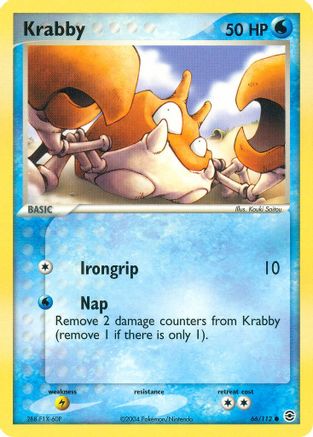 Krabby 066 FireRed & LeafGreen - Common