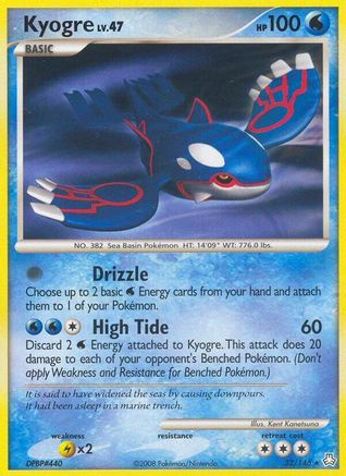 Kyogre Legends Awakened - Rare