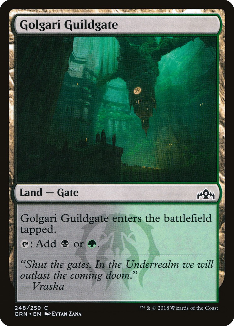 Golgari Guildgate (248) (GRN-248) - Guilds of Ravnica