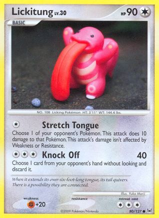 Lickitung 080 Platinum - Common