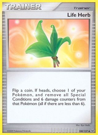 Life Herb - Reverse Holofoil Platinum - Uncommon