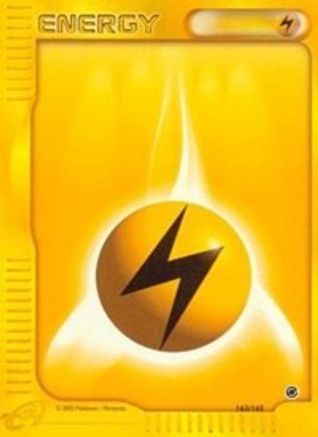 Lightning Energy 163 - Reverse Holofoil Expedition - Common