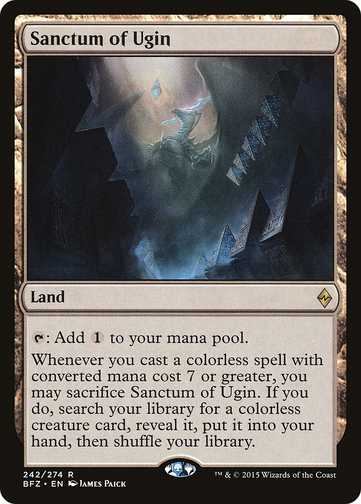 Sanctum of Ugin (BFZ-242) - Battle for Zendikar