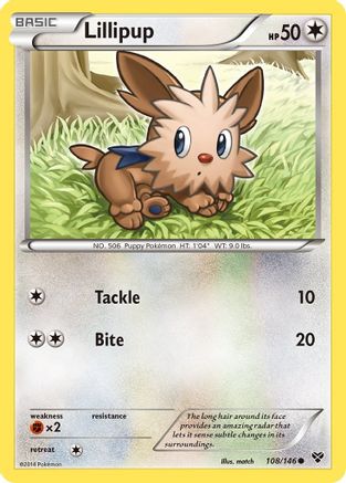 Lillipup XY Base Set - Common