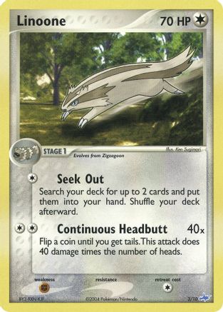 Linoone EX Trainer Kit 1 Latias & Latios - Common