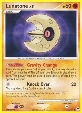 Lunatone Great Encounters - Common