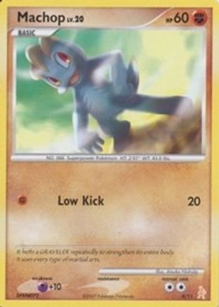 Machop DP Trainer Kit Manaphy & Lucario - Common