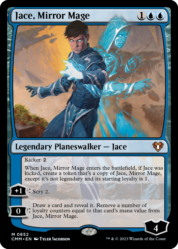 Jace, Mirror Mage (CMM-852) - Commander Masters