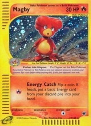 Magby (17) - Holofoil Expedition - Holo Rare