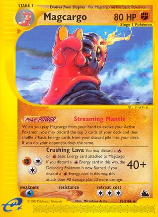Magcargo (18) Skyridge - Rare