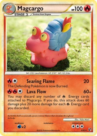 Magcargo - Holofoil Undaunted - Holo Rare