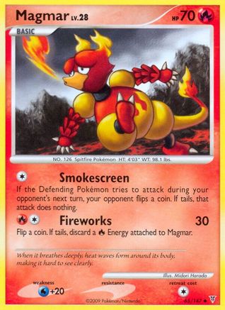 Magmar Supreme Victors - Uncommon