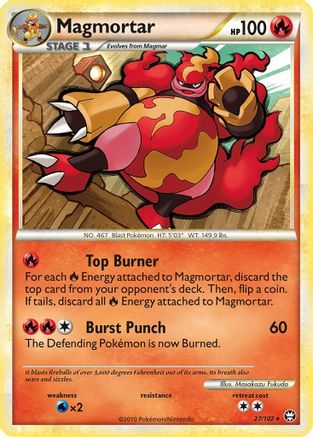 Magmortar Triumphant - Rare