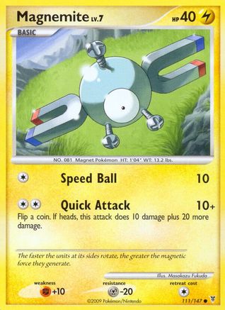Magnemite - Reverse Holofoil Supreme Victors - Common