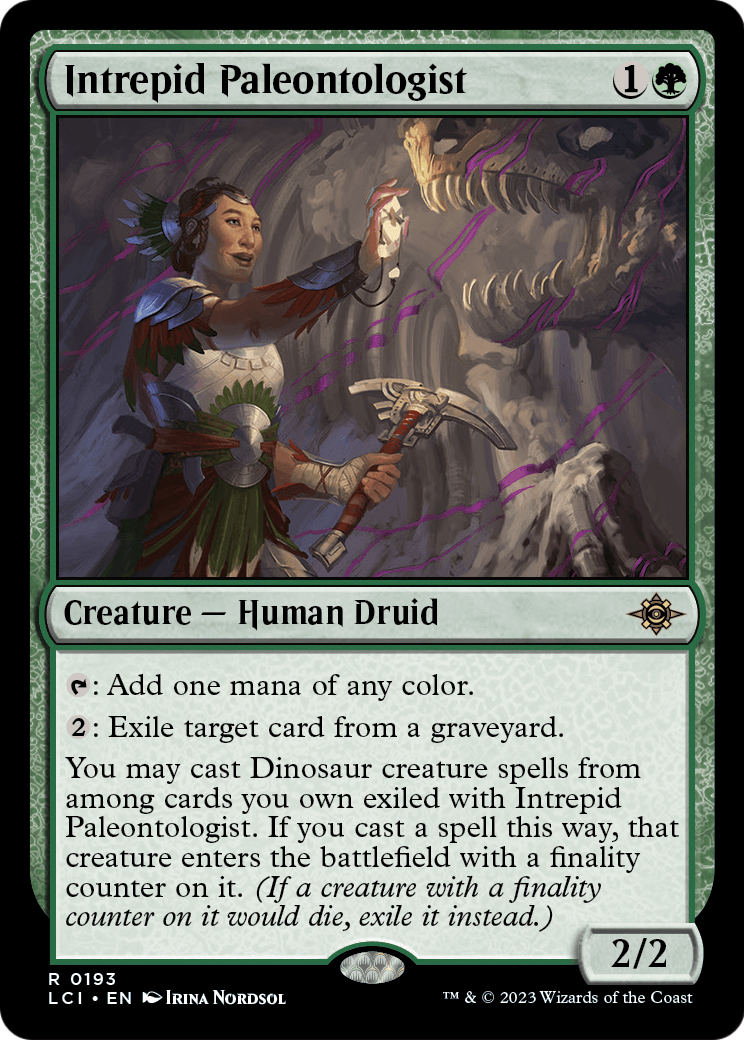 Intrepid Paleontologist (LCI-193) - The Lost Caverns of Ixalan Foil