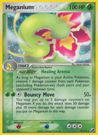 Meganium - Holofoil Unseen Forces - Holo Rare