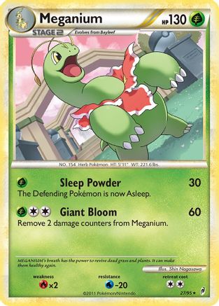 Meganium/95 - Reverse Holofoil Call of Legends - Rare