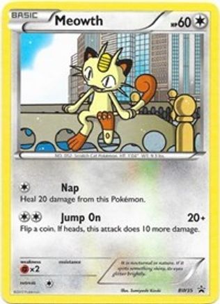 Meowth - BW35 Black and White Promos - Promo