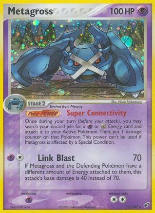Metagross - Reverse Holofoil Deoxys - Holo Rare