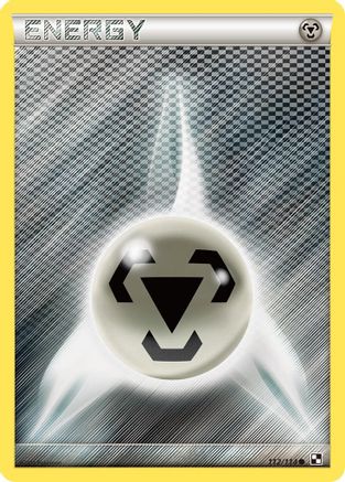 Metal Energy (Basic) - Reverse Holofoil Black and White - Common