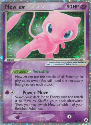 Mew ex - Holofoil Legend Maker - Ultra Rare