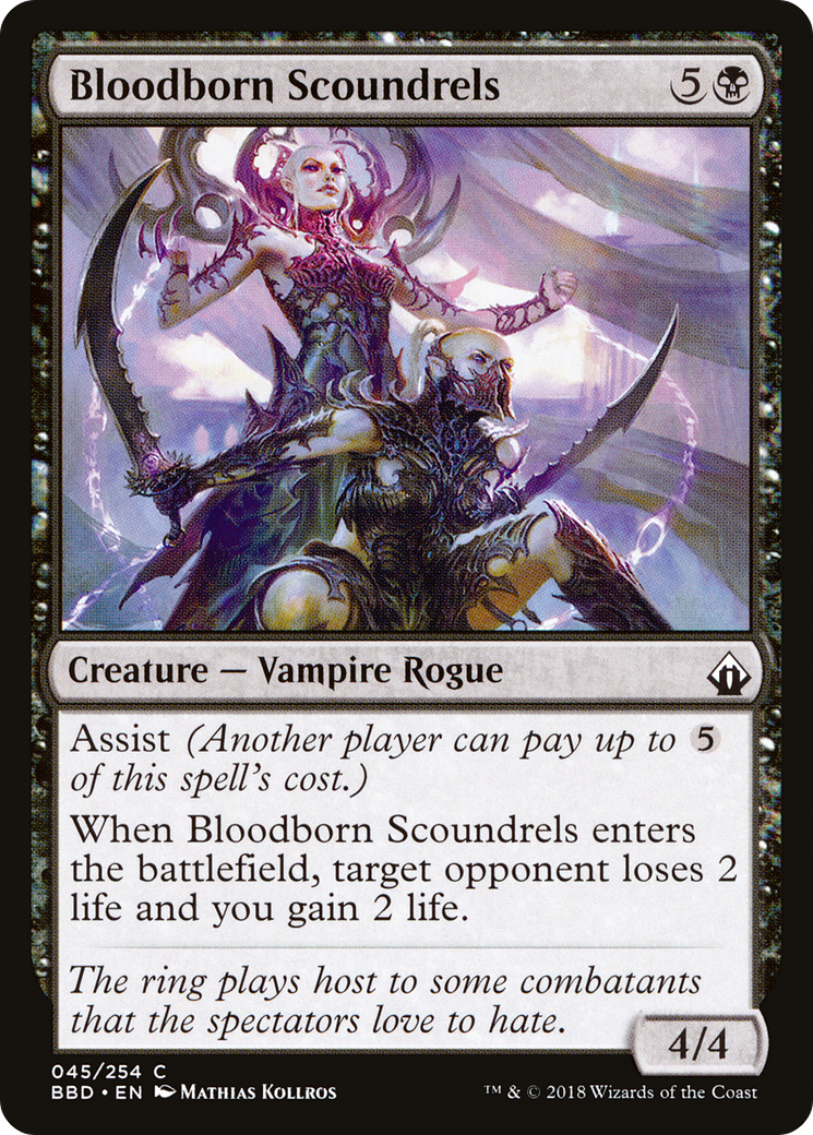 Bloodborn Scoundrels (BBD-045) - Battlebond Foil