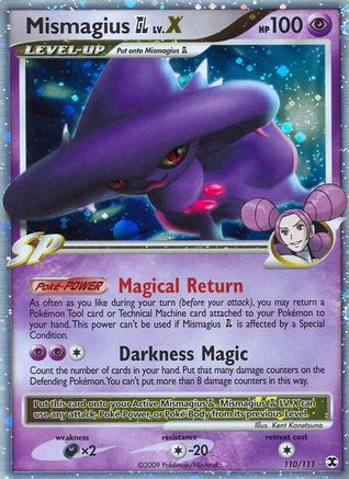 Mismagius GL Lv.X - Holofoil Rising Rivals - Ultra Rare