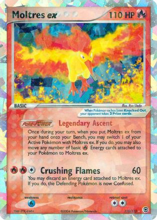 Moltres ex FireRed & LeafGreen - Secret Rare