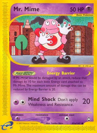 Mr. Mime (95a) (95a) 95a/147 Aquapolis - Common