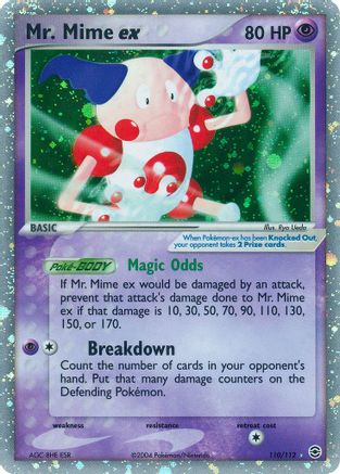Mr. Mime ex - 110/112/112 - Holofoil FireRed & LeafGreen - Ultra Rare
