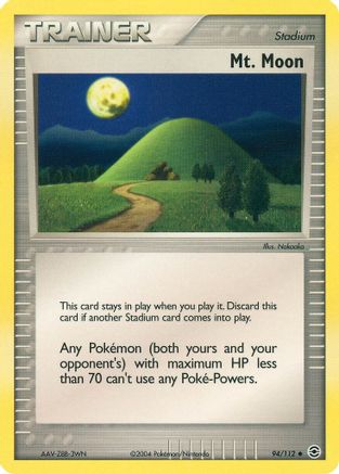 Mt. Moon FireRed & LeafGreen - Uncommon